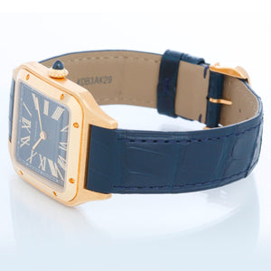 Cartier Santos Dumont 18k Yellow Gold WGSA0077 4532