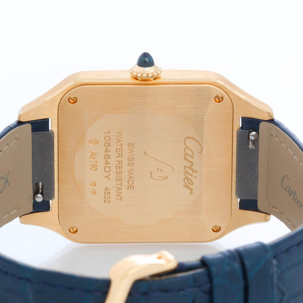 Cartier Santos Dumont 18k Yellow Gold WGSA0077 4532