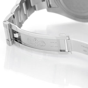 Rolex Datejust II Men's 41mm Stainless Steel Watch Black Dial 116300