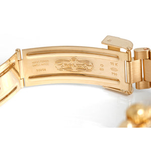 Men's Rolex Submariner Watch 16618 Champagne Serti Dial