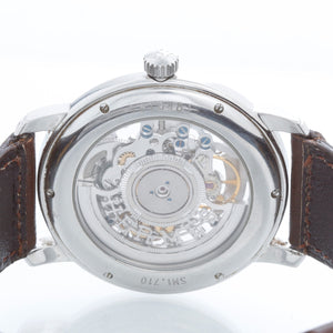 Hermes Stainless Steel Sesame TGM Skeleton Watch Ref. SM1.710