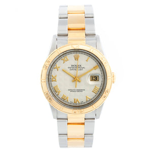 Men's Rolex Turnograph 2-Tone Steel & Gold Watch 16263