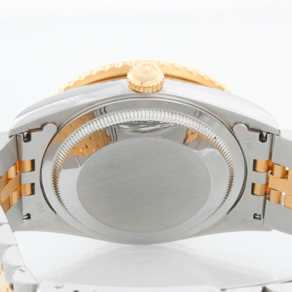 Men's Rolex 16263 Turnograph 2-Tone Steel & Gold Watch