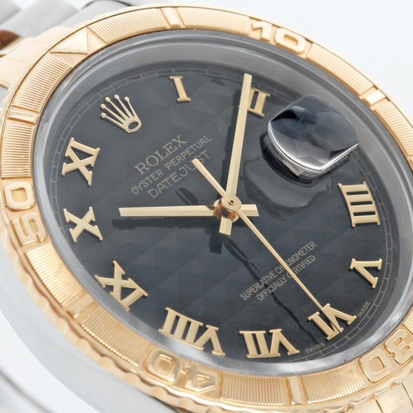 Men's Rolex 16263 Turnograph 2-Tone Steel & Gold Watch