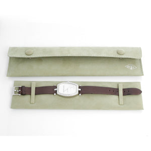 Van Cleef & Arpels Lady Arpels 18K White Gold Papillon Tonneau Watch