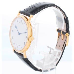 Breguet Classique 18K Yellow Gold Ultra Slim Mens Watch Ref 5157