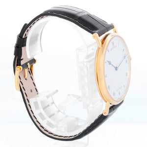Breguet Classique 18K Yellow Gold Ultra Slim Mens Watch Ref 5157