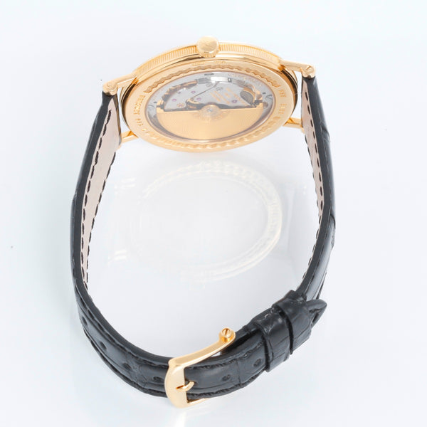 Breguet Classique 18K Yellow Gold Ultra Slim Mens Watch Ref 5157