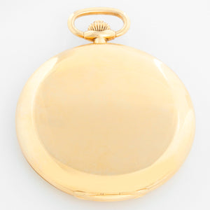 Patek Philippe 18K Yellow Gold Hunter Case Pocket Watch Ref 865