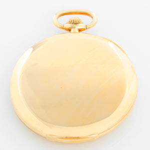 Patek Philippe 18K Yellow Gold Hunter Case Pocket Watch Ref 865