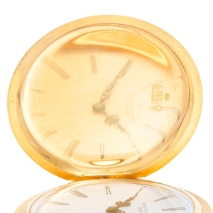 Patek Philippe 18K Yellow Gold Hunter Case Pocket Watch Ref 865