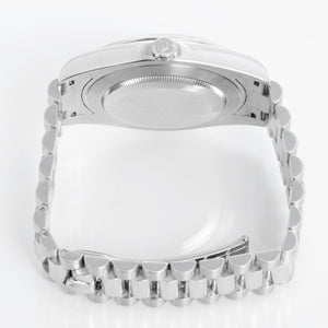 Rolex Day-Date II President Platinum  Glacier Blue Dial 218206