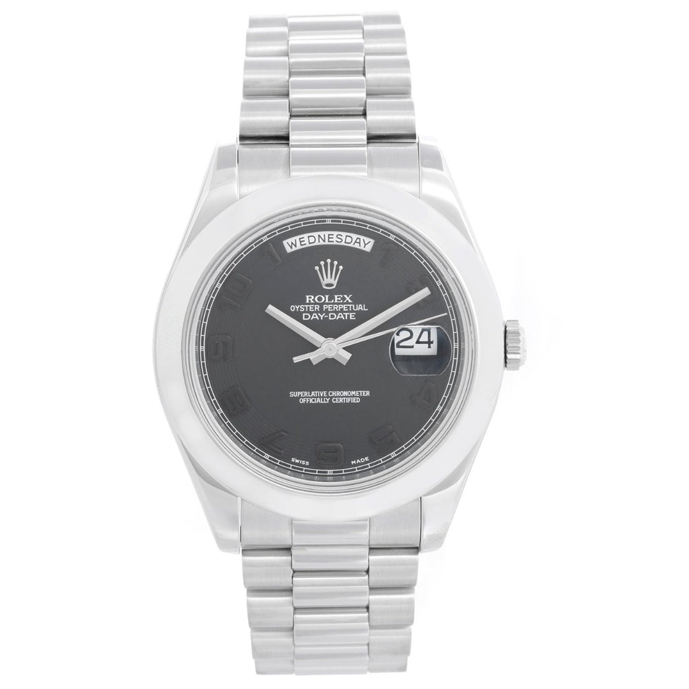 Rolex Day-Date II  218206 President Men's Platinum Watch