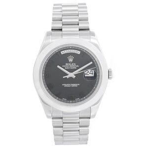 Rolex Day-Date II  218206 President Men's Platinum Watch