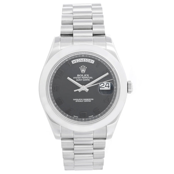 Rolex Day-Date II  218206 President Men's Platinum Watch