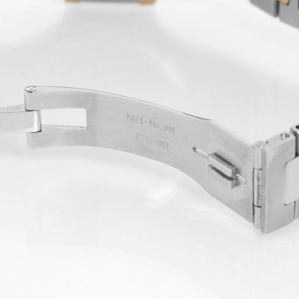 Patek Philippe Nautilus Midsize Steel & Gold 2-Tone Men's Watch 3800/1