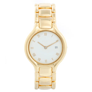 Ebel Beluga 18k Yellow Gold Men's/Ladies 32mm Midsize Quartz Watch 884960
