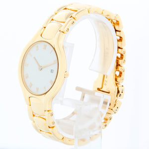 Ebel Beluga 18k Yellow Gold Men's/Ladies 32mm Midsize Quartz Watch 884960