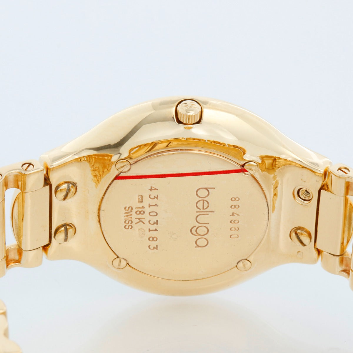 Ebel Beluga 18k Yellow Gold 32mm Quartz Watch