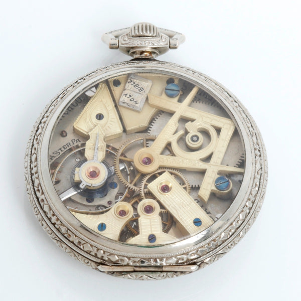 Dudley  Masonic Model 3 Pocket Watch