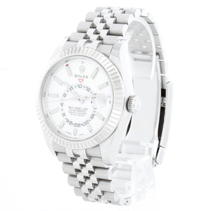 Rolex Sky-Dweller Stainless Steel White Dial Jubilee 326934