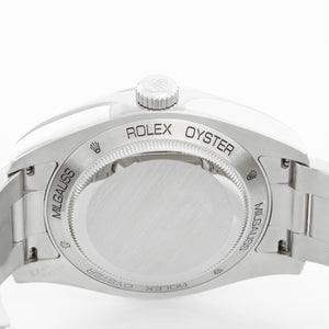 Rolex Milgauss Stainless Steel Men's Watch White Dial 116400