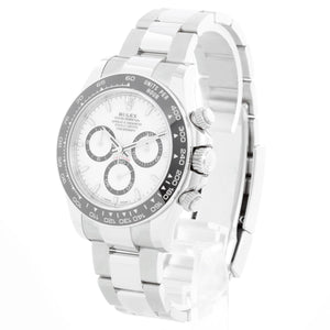 Rolex Ceramic White dial Cosmograph Daytona 126500LN