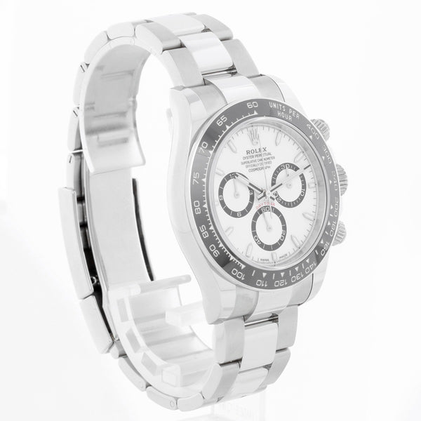 Rolex Ceramic White dial Cosmograph Daytona 126500LN