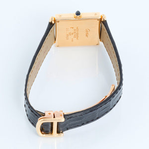 Cartier Tank Obus Unisex 18k Yellow Gold Watch