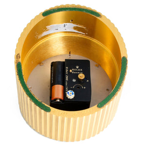 Rolex " Time To The Seconds" Table Clock Ref 4055