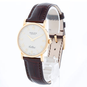 Rolex Cellini Classic 18k Yellow Gold Men's Watch 5115
