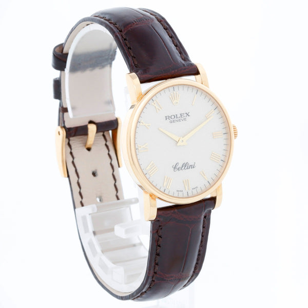Rolex Cellini Classic 18k Yellow Gold Men's Watch 5115