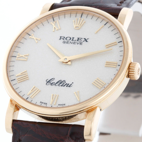 Rolex Cellini Classic 18k Yellow Gold Men's Watch 5115