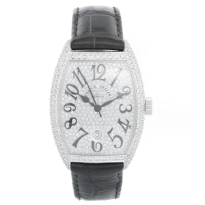 Franck Muller Casablanca 18K White Gold Diamond Watch 7880 SC DT D6 CD