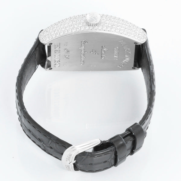 Franck Muller Casablanca 18K White Gold Diamond Watch 7880 SC DT D6 CD