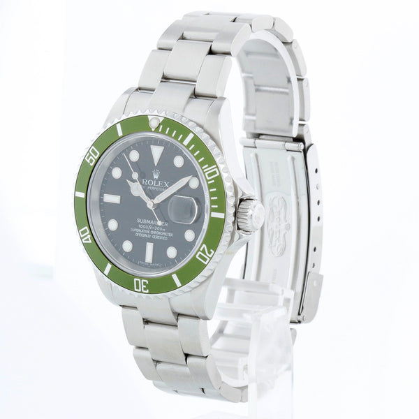 Collectors  " Kermit 50th Anniversary"  Rolex Submariner 16610 Stainless Steel Men's Watch