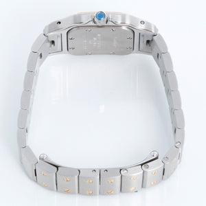 Cartier Santos Galbee Ladies 24mm Steel & Gold 2-Tone Quartz Watch 16336