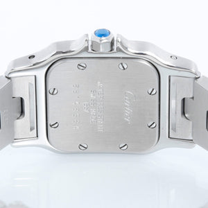 Cartier Santos Galbee Ladies 24mm Steel & Gold 2-Tone Quartz Watch 16336