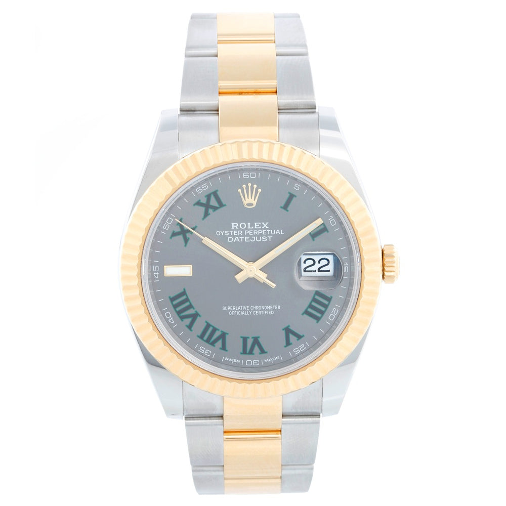 Rolex Datejust II  Men's 2-Tone Steel & Gold 41mm Oyster Watch 126333