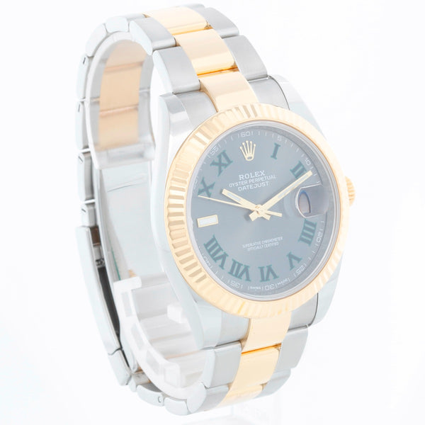 Rolex Datejust II  Men's 2-Tone Steel & Gold 41mm Oyster Watch 126333