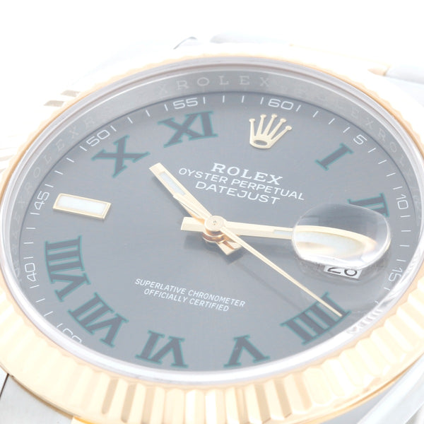 Rolex Datejust II  Men's 2-Tone Steel & Gold 41mm Oyster Watch 126333