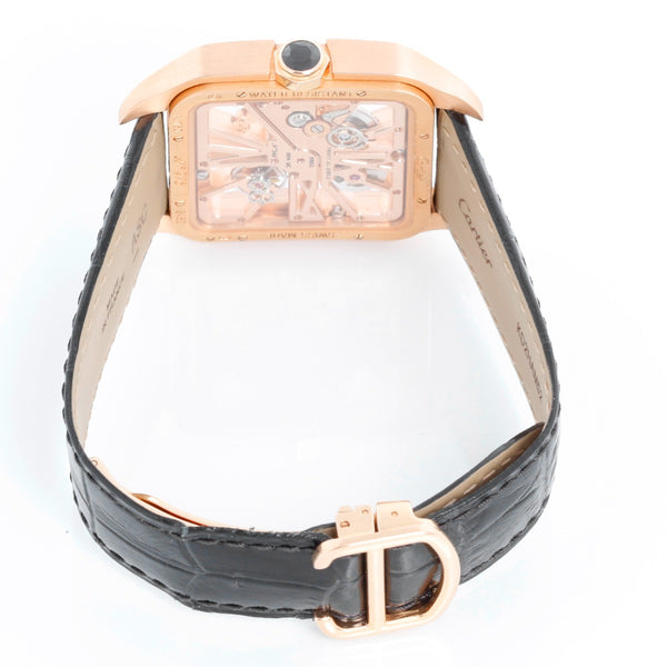 Cartier Santos Dumont XL Skeleton Rose Gold Watch W2020057