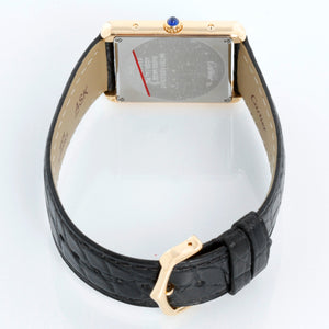 Cartier Tank Solo 18k Yellow Gold Men's Watch W1018855