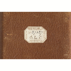 Very Rare Patek Philippe 18K Half Quarter Repeater For A.H Rodanet.