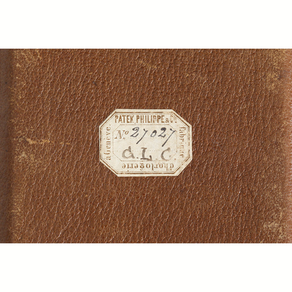 Very Rare Patek Philippe 18K Half Quarter Repeater For A.H Rodanet.