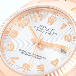 Rolex Datejust Midsize Men's or Ladies Rose Gold Watch 178275