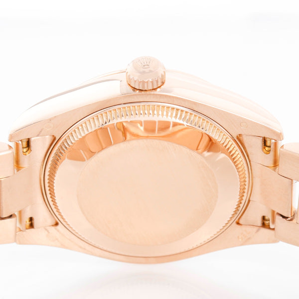 Rolex Datejust Midsize Men's or Ladies Rose Gold Watch 178275