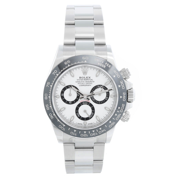 Rolex Ceramic White dial Cosmograph Daytona 116500LN
