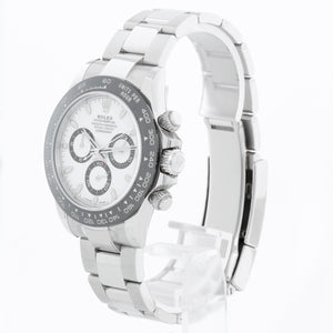 Rolex Ceramic White dial Cosmograph Daytona 116500LN