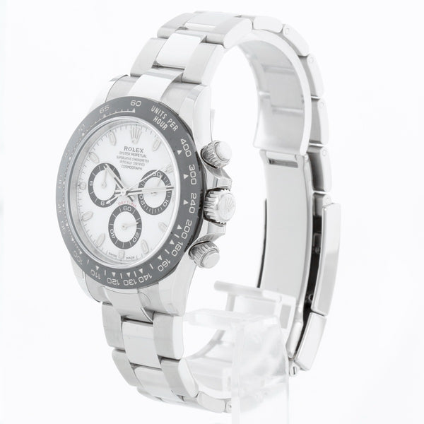 Rolex Ceramic White dial Cosmograph Daytona 116500LN
